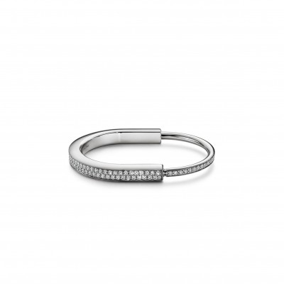 TIFFANY BRACELET WHITE GOLD, FULLY PAVÉ DIAMONDS GRP12237